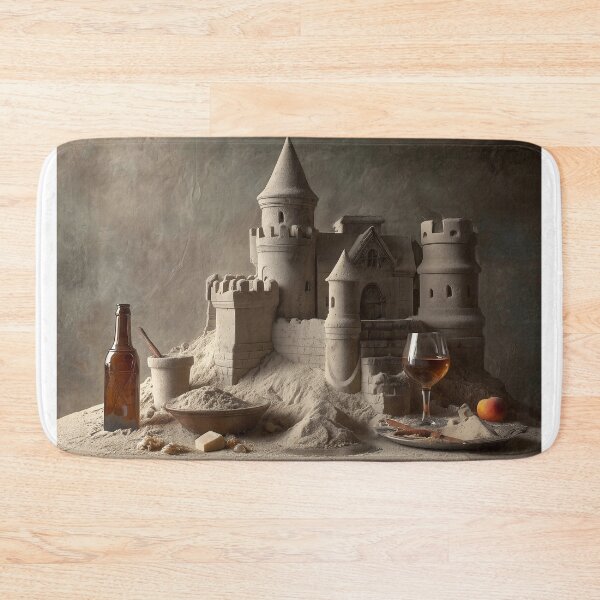 Item preview,  Sandcastle with Wine and Cheese designed and sold by lautir.