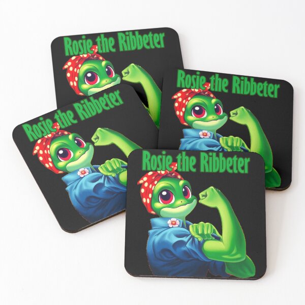 Item preview, Rosie the Ribbeter designed and sold by Matthew Kinnersly.