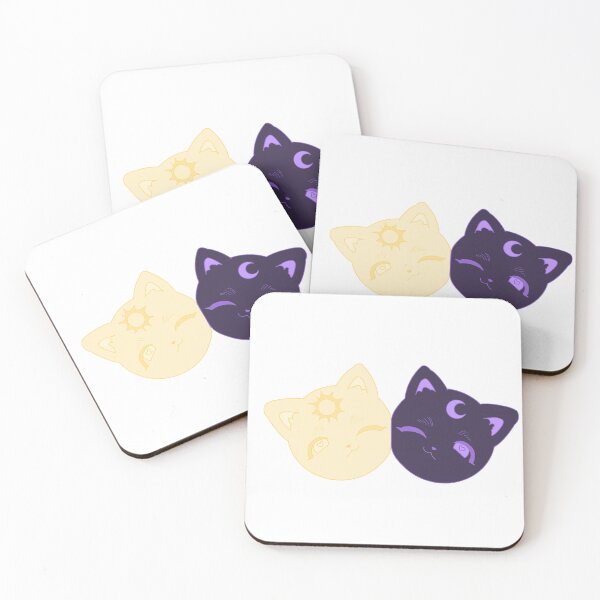 Item preview, Love cats moon and sun designed and sold by kaiblee.
