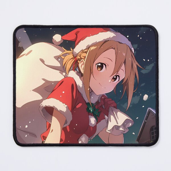 Item preview, Christmas Silica Sword Art Online Anime Girl Santa Claus Winter Rooftop Holiday Light designed and sold by HumbertoValveno.