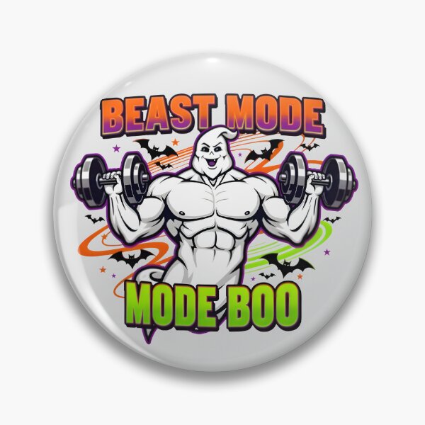 Item preview, Pumpkin Ghost Gains – Spooky Gym Power designed and sold by SoftyDesigns.