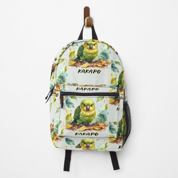 Item preview, Little kakapo parrot in jungle leaves, funny designed and sold by LiskoDesign.