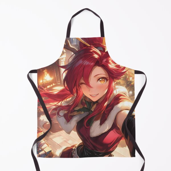 Item preview, Yoko Littner Christmas Charm Gurren Lagann Anime Girl Santa Claus Winter Snowy Night designed and sold by HumbertoValveno.