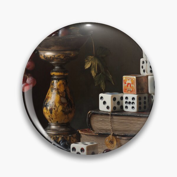 Item preview, Still Life with strange Dice and Grapes designed and sold by lautir.