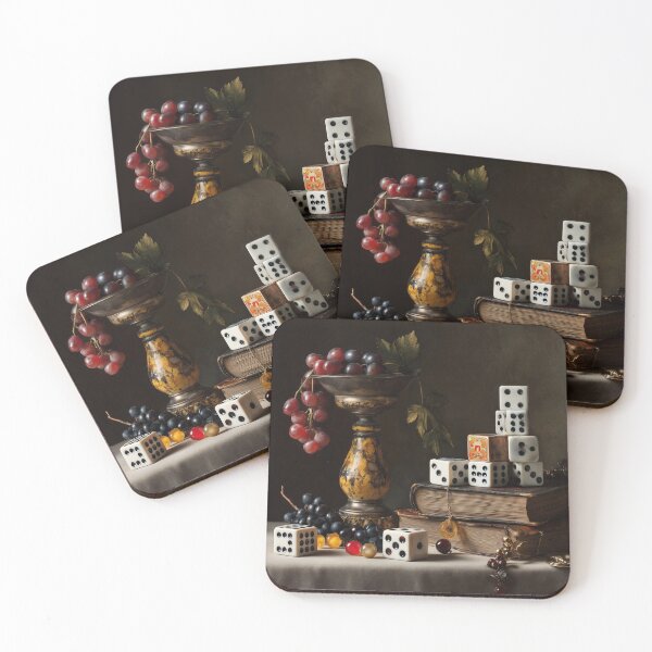 Item preview, Still Life with strange Dice and Grapes designed and sold by lautir.