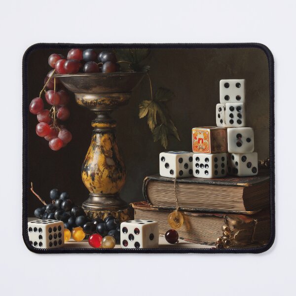 Item preview, Still Life with strange Dice and Grapes designed and sold by lautir.