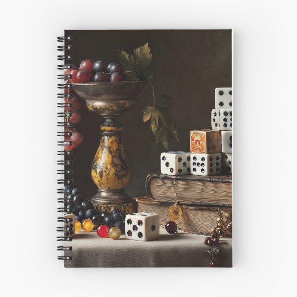 Item preview, Still Life with strange Dice and Grapes designed and sold by lautir.
