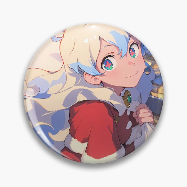 Item preview, Nia Teppelin Christmas Wonder Gurren Lagann Anime Girl Santa Claus Winter Night designed and sold by HumbertoValveno.