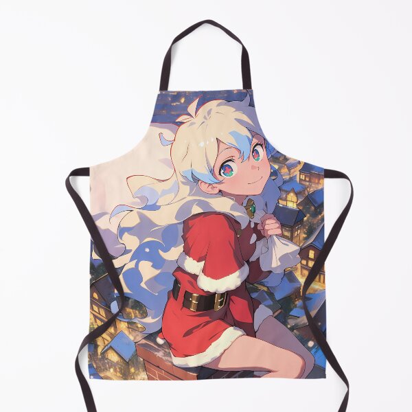 Item preview, Nia Teppelin Christmas Wonder Gurren Lagann Anime Girl Santa Claus Winter Night designed and sold by HumbertoValveno.