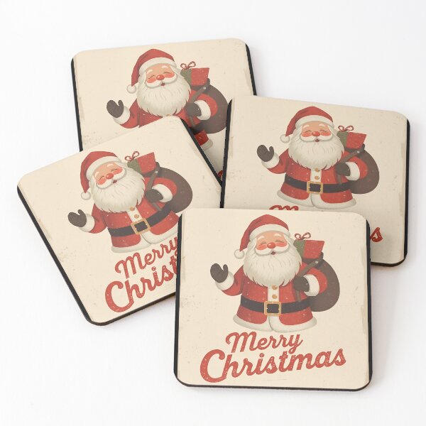 Item preview, Vintage Cozy Santa Artwork designed and sold by ChicTrendz.