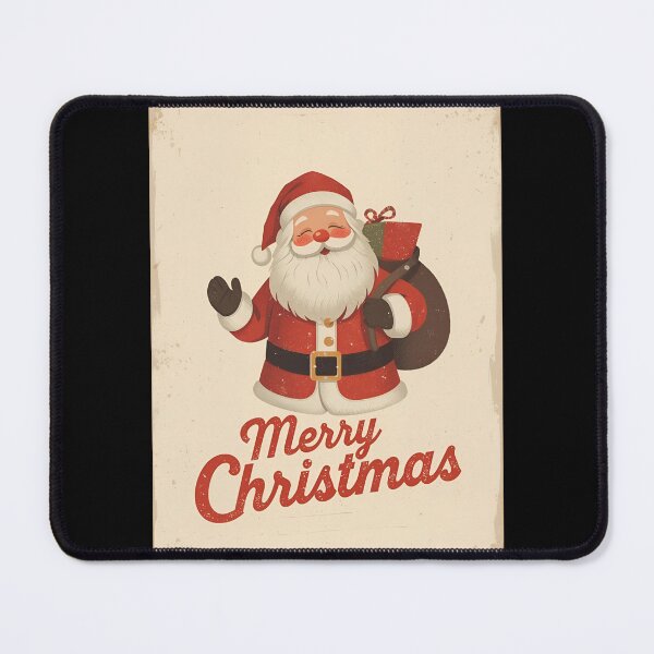 Item preview, Vintage Cozy Santa Artwork designed and sold by ChicTrendz.