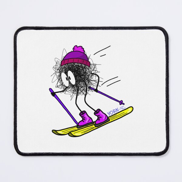 Item preview, Yorn Character Going Snow Skiing designed and sold by LeonaLines.