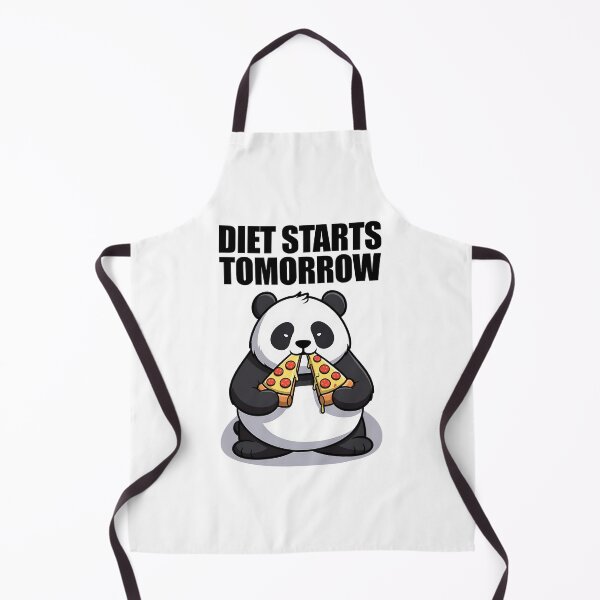 Item preview, Pizza Panda – Funny Diet Tomorrow Cute Food Humor Design designed and sold by Taans-Creation.