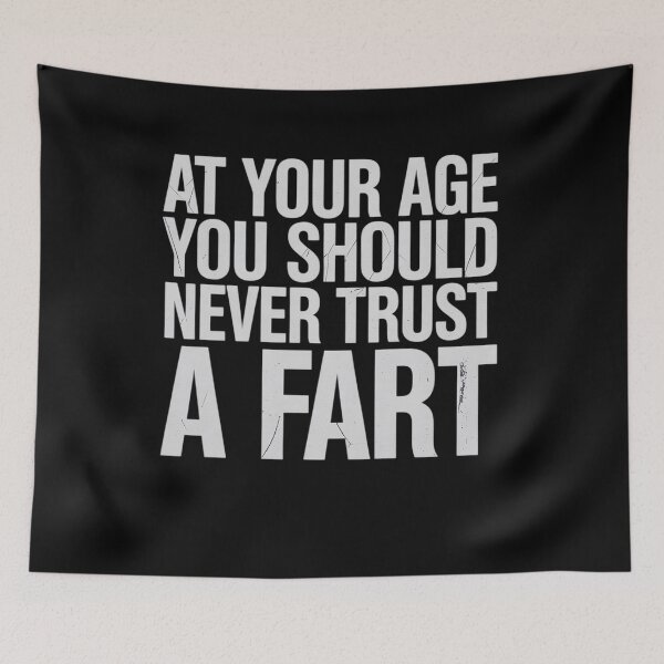 Item preview, Never Trust A Fart Funny Happy Birthday  designed and sold by NailMolisa.