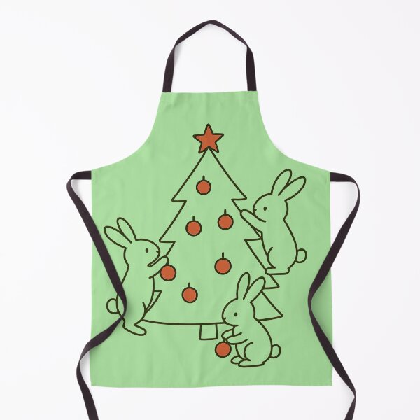 Item preview, Christmas Rabbits – Cute Holiday Tree Design designed and sold by Dogandesighn.