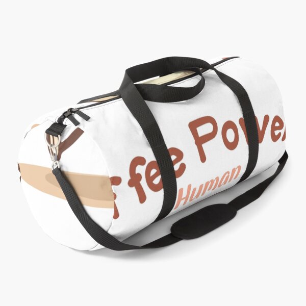 Item preview, Coffee Powered Human T-Shirt - Cute Coffee Lover Caffeine Energy Tee designed and sold by Design-Pro-21.