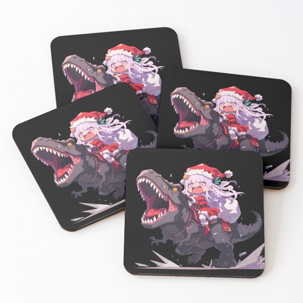 Item preview, Kyoko Kirigiri Christmas Dinosaur Ride Danganronpa Anime designed and sold by HumbertoValveno.