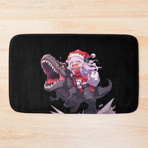 Item preview, Kyoko Kirigiri Christmas Dinosaur Ride Danganronpa Anime designed and sold by HumbertoValveno.