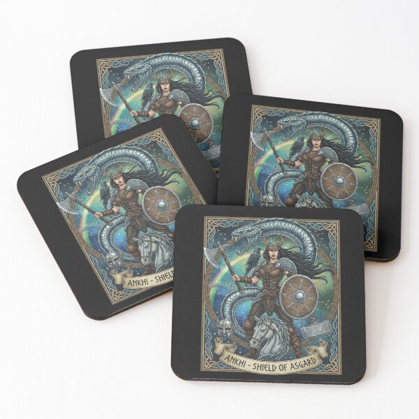 Item preview, Ankhi – Valkyrie Shield of Asgard designed and sold by Oonward2021.