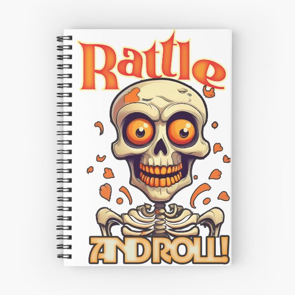 Item preview, Silly Skeleton Quoting "Rattle and Roll" designed and sold by Art-Horizon.