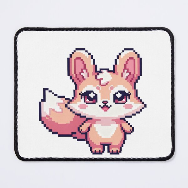 Item preview, Pastel Bunny-Fox Puff Sprite designed and sold by Pixel Girl Aesthetic Studio.