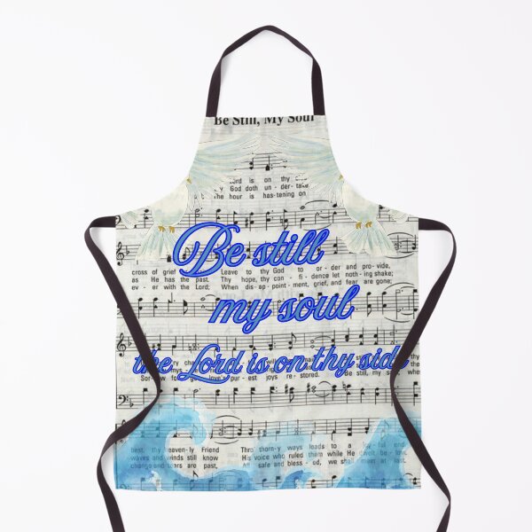 Item preview, Be Still my Soul Hymn watercolor designed and sold by stella literarium.