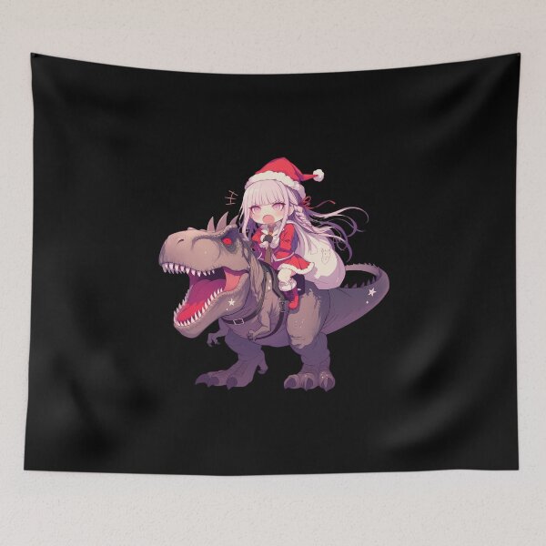 Item preview, Kyoko Kirigiri Santa Dinosaur Adventure Danganronpa Anime designed and sold by HumbertoValveno.