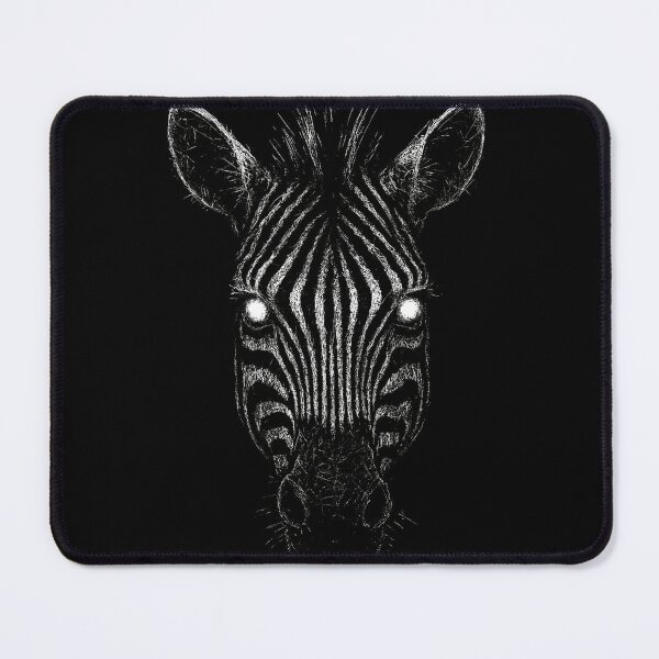 Item preview, Haunted Zebra - Gothic Wildlife Artwork designed and sold by Mortisigil.