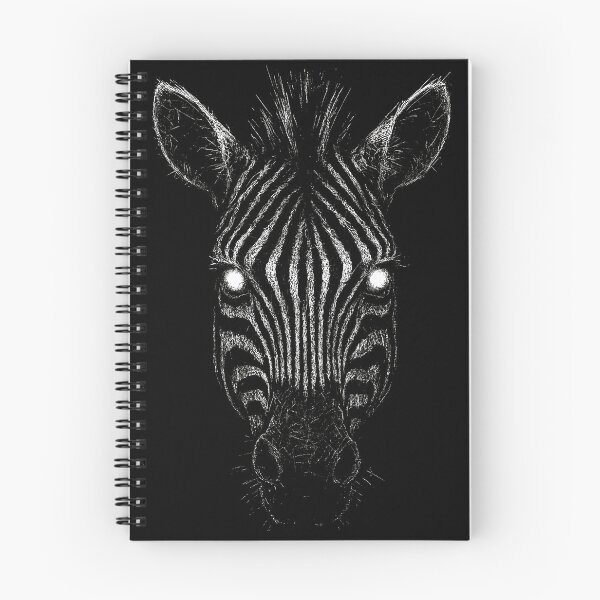 Item preview, Haunted Zebra - Gothic Wildlife Artwork  designed and sold by Mortisigil.