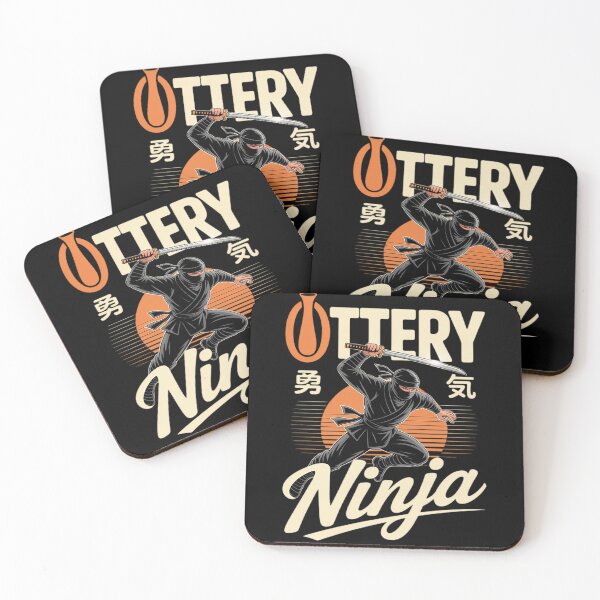 Item preview, Pottery Ceramics Artist Ninja Pottery Ninja  designed and sold by InspiredFoul.