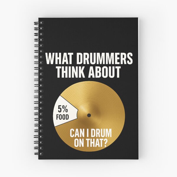 Item preview, What Drummers Think About Marching Band Drumming Rock Band designed and sold by NightWisdom.
