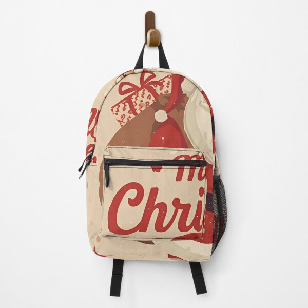 Item preview, Midcentury Santa Christmas Art designed and sold by ChicTrendz.