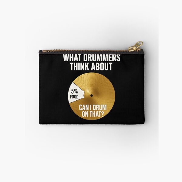 Item preview, What Drummers Think About Marching Band Drumming Rock Band designed and sold by NightWisdom.
