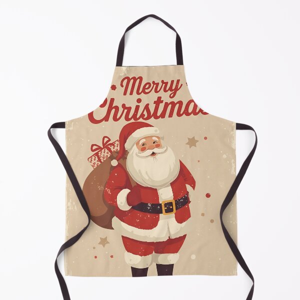 Item preview, Midcentury Santa Christmas Art designed and sold by ChicTrendz.