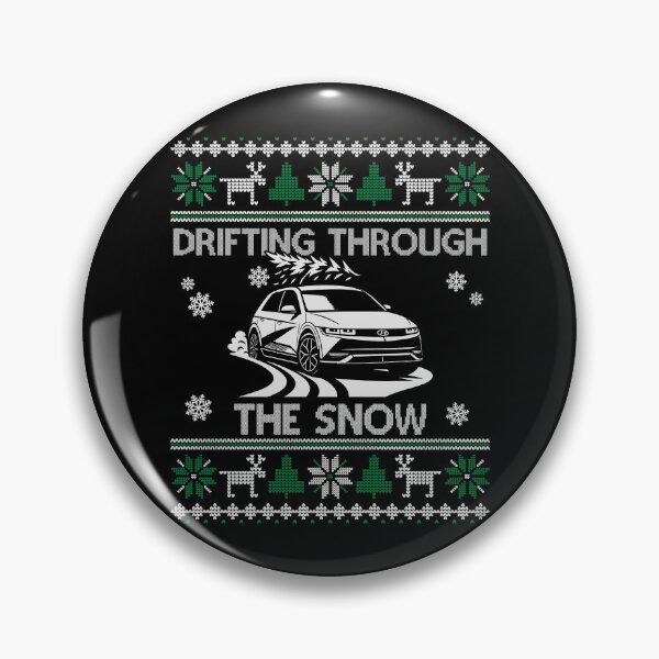 Item preview, Drifting Through The Snow – Electric Car Ugly Christmas designed and sold by 365CarMods Official.