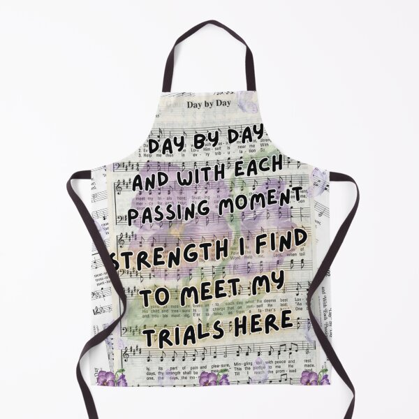 Item preview, Day by Day & with Each Passing Moment Hymn & Violets designed and sold by stella literarium.