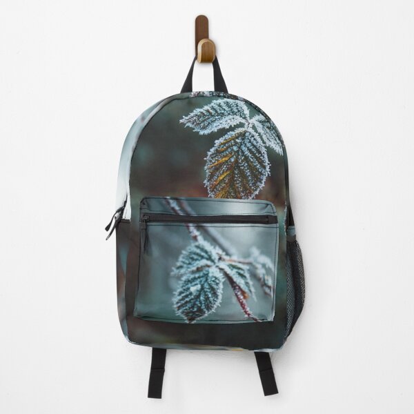 Item preview, Frosted leaves in winter forest designed and sold by Lol&love.
