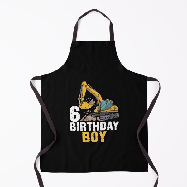 Item preview, 6 Years Old Birthday Boy Construction Birthday Party designed and sold by PowAcademy.