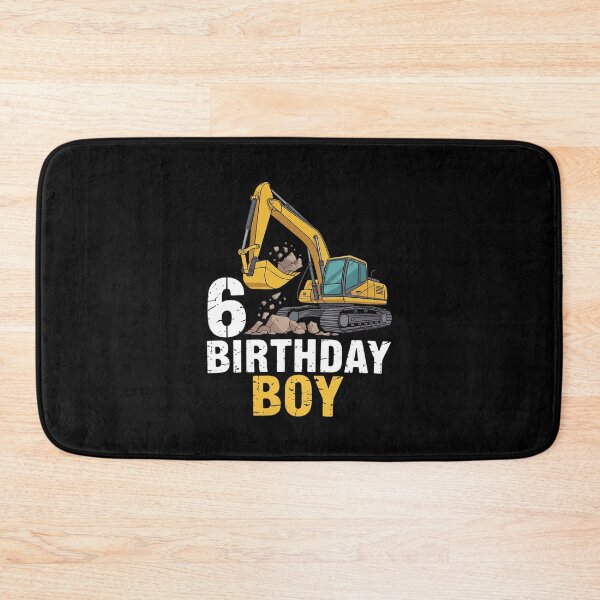 Item preview, 6 Years Old Birthday Boy Construction Birthday Party  designed and sold by PowAcademy.