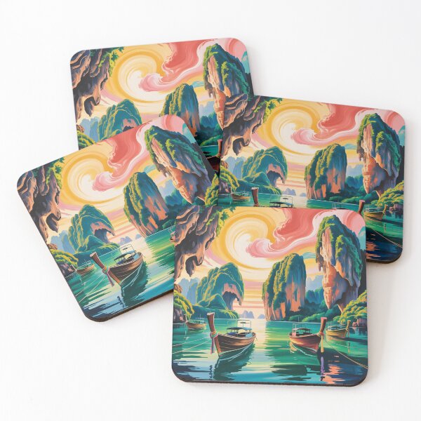 Item preview, Сliffs of Ko Phi Phi island. designed and sold by Lilashakti ⭐️ ⭐️ ⭐️ ⭐️ ⭐️.
