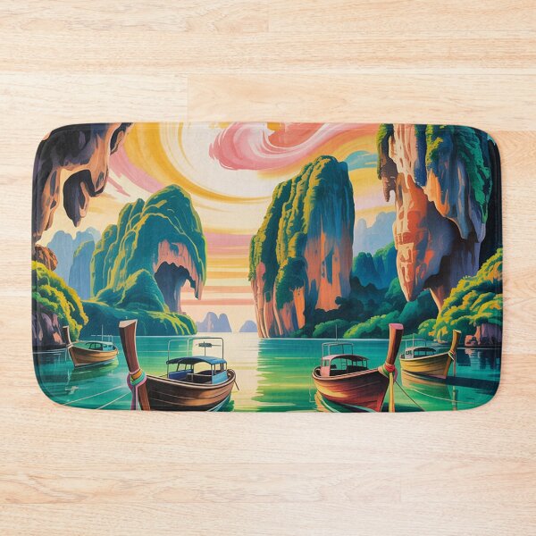 Item preview, Сliffs of Ko Phi Phi island. designed and sold by Lilashakti ⭐️ ⭐️ ⭐️ ⭐️ ⭐️.