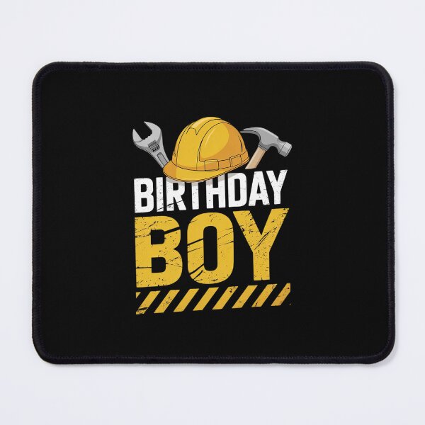 Item preview, Birthday Boy Construction Birthday Party Hat Boys designed and sold by CombatTask.