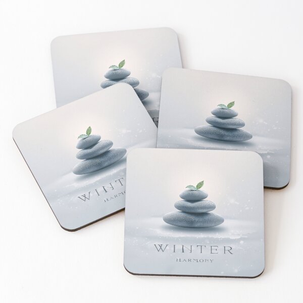 Item preview, Winter Harmony Stones designed and sold by InkoraStudios.