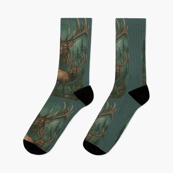 Item preview, Elk Vintage Northern Wilderness designed and sold by Sturdust.