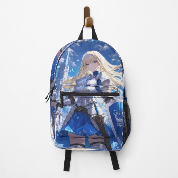 Item preview, Ais Wallenstein Danmachi Anime Girl Waifu Knight Armor Sky Strength Valor designed and sold by HumbertoValveno.