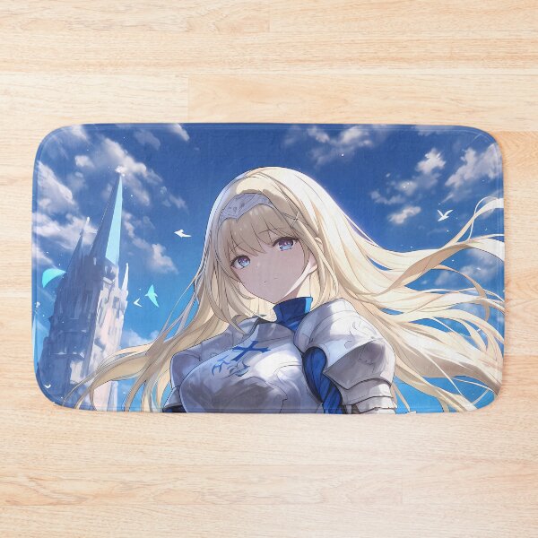 Item preview, Ais Wallenstein Danmachi Anime Girl Waifu Knight Armor Sky Strength Valor designed and sold by HumbertoValveno.