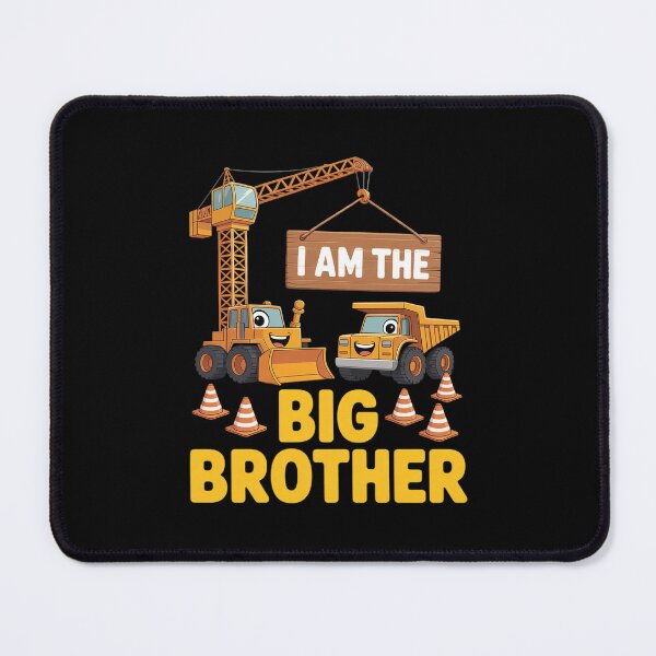 Item preview, Birthday Construction I am the Big Brother Family Matching  designed and sold by CombatTask.