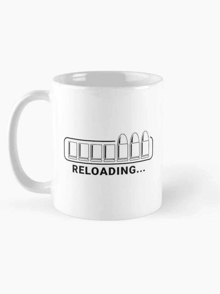 Thumbnail 5 of 6, Coffee Mug, Reloading - Classic Computer Loading Screen designed and sold by JanK92.