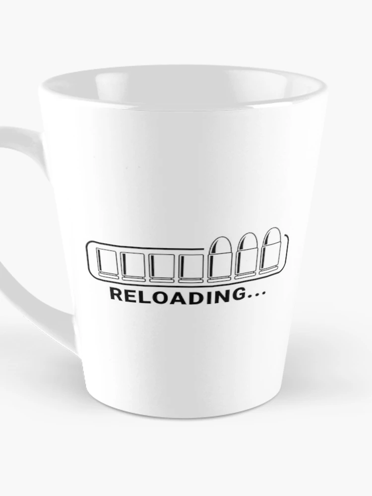 Thumbnail 3 of 4, Coffee Mug, Reloading - Classic Computer Loading Screen designed and sold by JanK92.