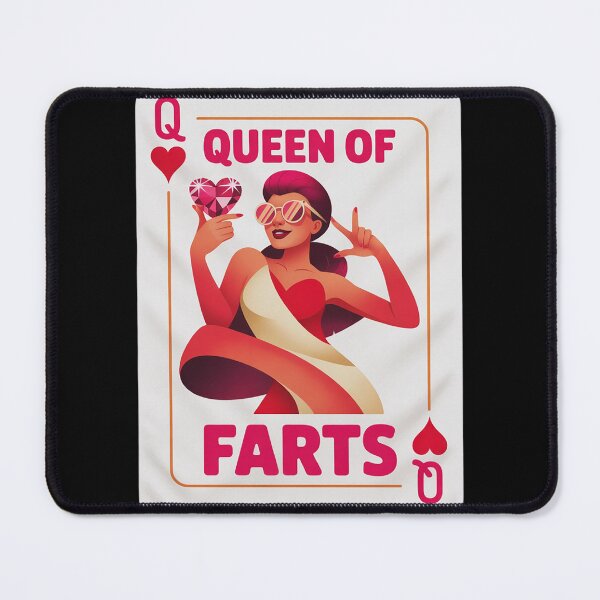 Item preview, Queen of Farts Embarrassing Joke Adult Humor Men Women designed and sold by MyzoToyota.